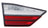 Depo 324-1312L-UC Tail Light Assembly - Left Inner