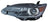 Depo 328-1102L-UC2 Headlight Lens Housing - Left