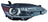 Depo 328-1102R-UC2 Headlight Lens Housing - Right
