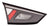 Depo 328-1301L-AC Tail Light Assembly - Left or Left Inner