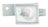 Depo 335-2103R-UC License Plate Light Housing - Right