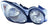 Depo 336-1114R-AS Headlight Lens Housing - Right