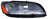 Depo 341-1131R-AS2 Headlight Assembly - Right
