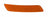 Depo 344-1417L-UC Bumper Reflector - Front Left