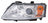 Depo 372-1102L-AS Headlight Assembly - Left