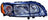 Depo 373-1113R-AC2 Headlight Assembly - Right