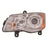 Depo A33-1101L-ASH Headlight Lens Housing - Left