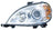 Eagle Eye BZ079-B001L Headlight Assembly - Left
