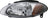Eagle Eye FR331-B001L Headlight Assembly - Left
