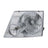 Eagle Eye FR350-B001L Headlight Assembly - Left