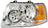 Eagle Eye FR355-B001LR Headlight Assembly