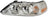 Eagle Eye FR371-B101L Headlight Assembly - Left