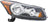 Eagle Eye HD549-B101RCA Headlight Assembly - Right