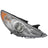 Eagle Eye HY078-B001L Headlight Assembly - Left