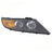 Eagle Eye KA025-B101R Headlight Assembly - Right