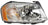 Eagle Eye MZ212-B001R Headlight Assembly - Right
