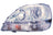 Eagle Eye TY711-B001L Headlight Assembly - Left