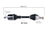 Protech ME10506 CV Axle Assembly - Front Right