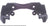 Cardone 14-1027 Disc Brake Caliper Bracket - Front Left or Front Right