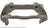 Cardone 14-1060 Disc Brake Caliper Bracket - Rear Right