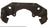 Cardone 14-1210 Disc Brake Caliper Bracket - Front Left or Front Right