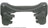 Cardone 14-1326 Disc Brake Caliper Bracket - Rear Left or Rear Right