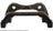 Cardone 14-1699 Disc Brake Caliper Bracket - Rear Left or Rear Right