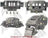 Cardone 18-B4900 Disc Brake Caliper - Front Left