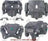 Cardone 18-B4910A Disc Brake Caliper - Front Left or Front Right