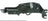 Cardone 43-4509 Windshield Wiper Motor - Rear