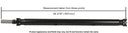 Cardone 65-1009 Drive Shaft - Rear