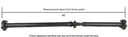 Cardone 65-1024 Drive Shaft - Rear