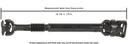 Cardone 65-3016 Drive Shaft - Front