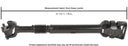 Cardone 65-3021 Drive Shaft - Front