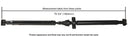 Cardone 65-3505 Drive Shaft - Rear