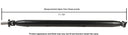 Cardone 65-5022 Drive Shaft - Rear