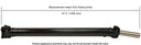 Cardone 65-6021 Drive Shaft - Rear
