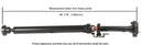 Cardone 65-7010 Drive Shaft - Rear