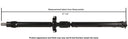 Cardone 65-7033 Drive Shaft - Rear