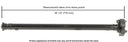 Cardone 65-7054 Drive Shaft - Front