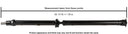Cardone 65-7059 Drive Shaft - Rear