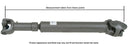 Cardone 65-9321 Drive Shaft - Front