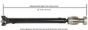 Cardone 65-9359 Drive Shaft - Front