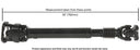Cardone 65-9537 Drive Shaft - Front