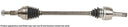 Cardone 66-1454 CV Axle Assembly - Rear Left