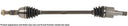 Cardone 66-1538 CV Axle Assembly - Rear Left