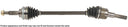 Cardone 66-2098 CV Axle Assembly - Rear Left