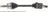 Cardone 66-3541 CV Axle Assembly - Front Left
