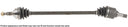 Cardone 66-4006 CV Axle Assembly - Front Left