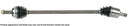 Cardone 66-4128 CV Axle Assembly - Front Left